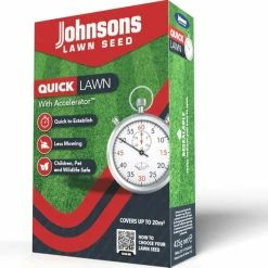 Johnsons Quick Lawn Seed | 425gm Covers 20 Sqm