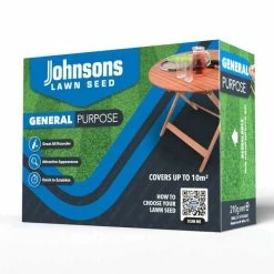 Johnsons General Purpose Lawn Seed | 210gm Covers 10 Sqm