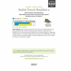 'French Breakfast 3' Radish Seeds | By Plant Theory -botanical garden shop PL60037 add image 2 29f9