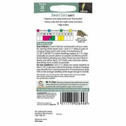 Sweet Corn 'Swift F1' Seeds | Zea Mays | By Mr Fothergills 5 Sweet Corn 'Swift F1' Seeds | Zea Mays | By Mr Fothergills -botanical garden shop PL92488 add image 2 fd11