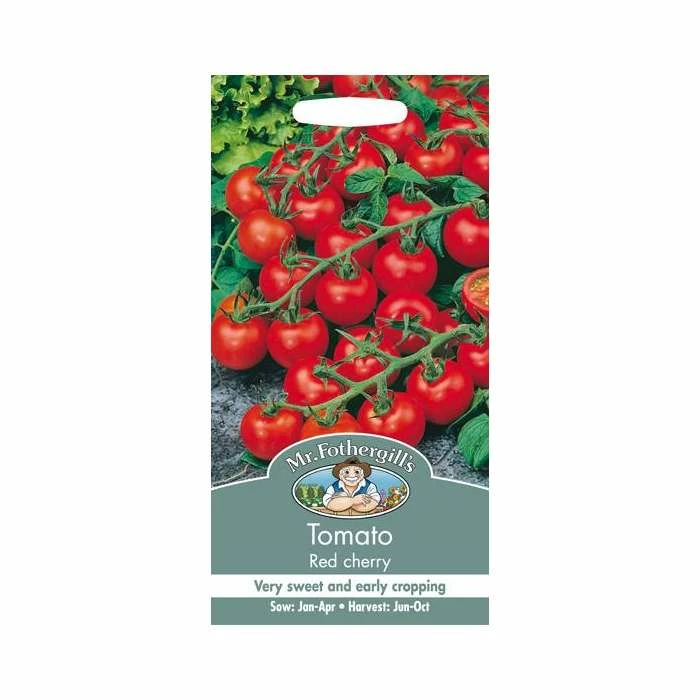 Tomato 'Red Cherry' Seeds | Solanum Lycopersicum | By Mr Fothergills 2 Tomato 'Red Cherry' Seeds | Solanum Lycopersicum | By Mr Fothergills - Image 2