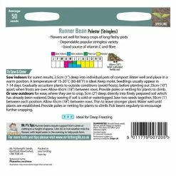 Runner Bean 'Polestar' Seeds | Phaseolus Coccineus | By Mr Fothergills 5 Runner Bean 'Polestar' Seeds | Phaseolus Coccineus | By Mr Fothergills -botanical garden shop PL924943 add image 2 bf28